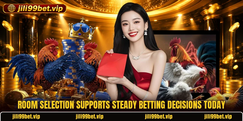 Room selection supports steady betting decisions today Room selection supports steady betting decisions today